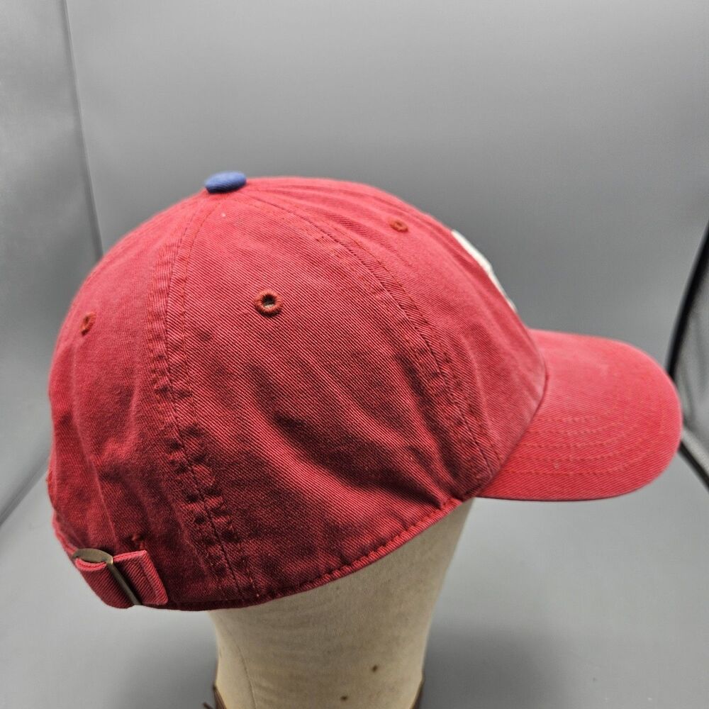 Philadelphia Phillies 47 Brand Strapback Adj Hat Cap Youth Kids MLB Baseball Red - Picture 4 of 8